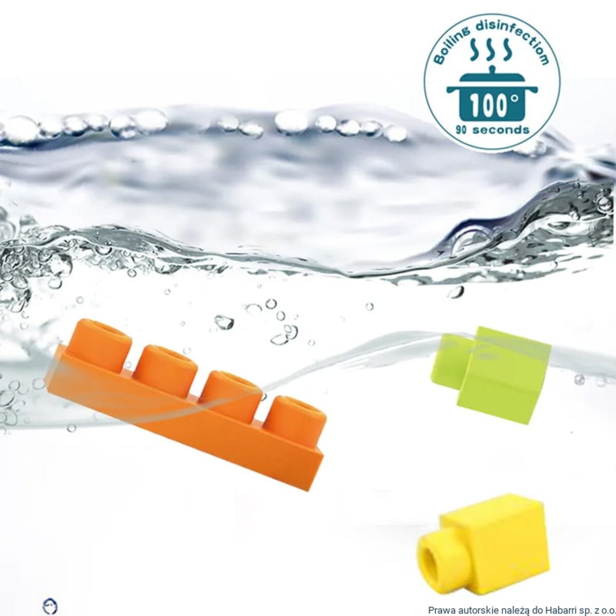 SOFT blocks - miękkie klocki konstrukcyjne 62 elementy 6041