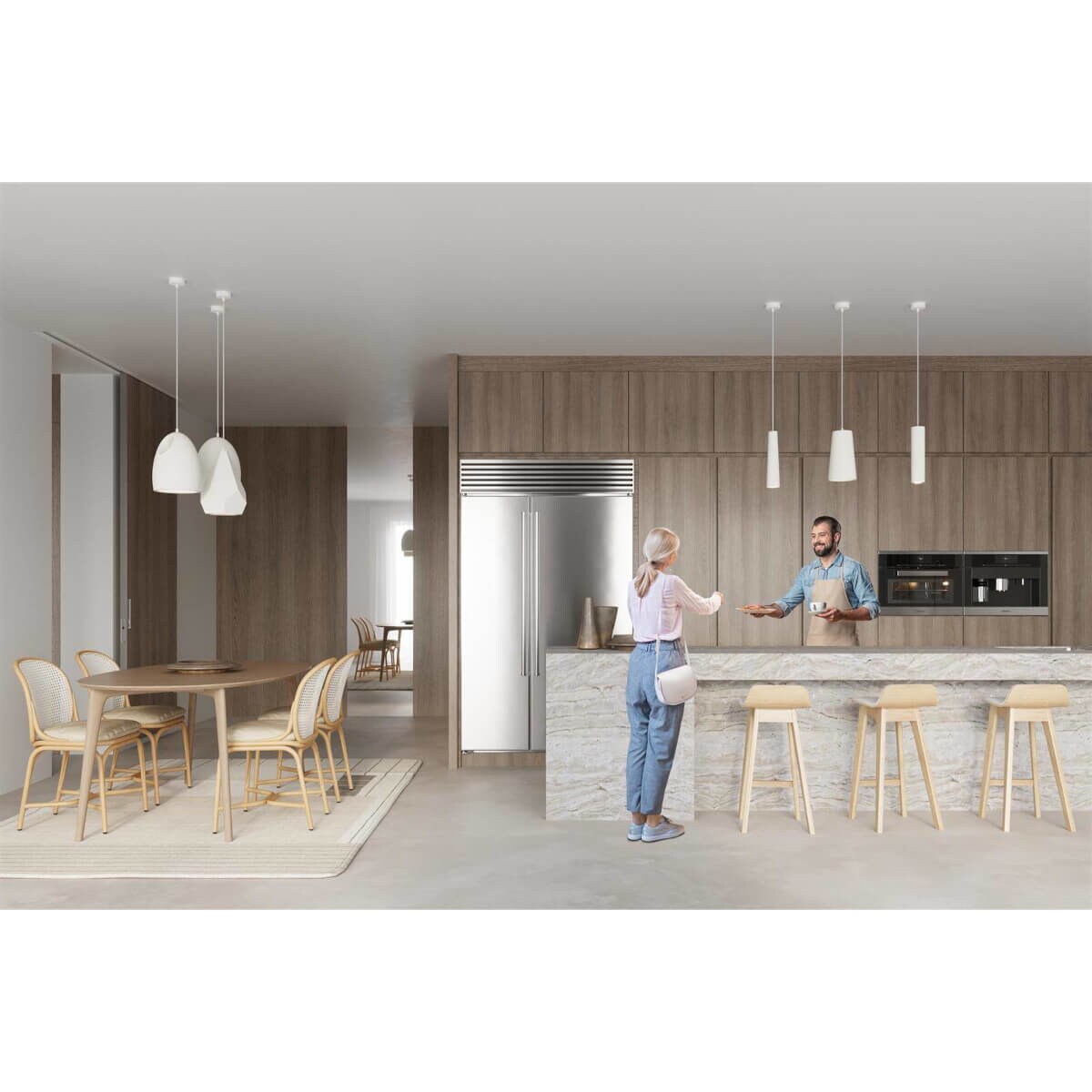 Lampa wisząca ceramiczna FLAWIUSZ