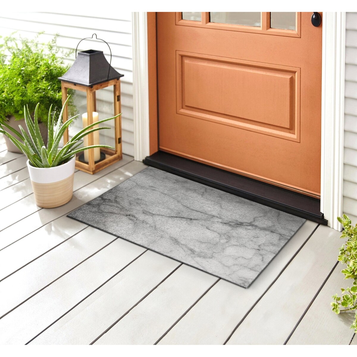 Wycieraczka zewnętrzna Biały marmur 60x40cm