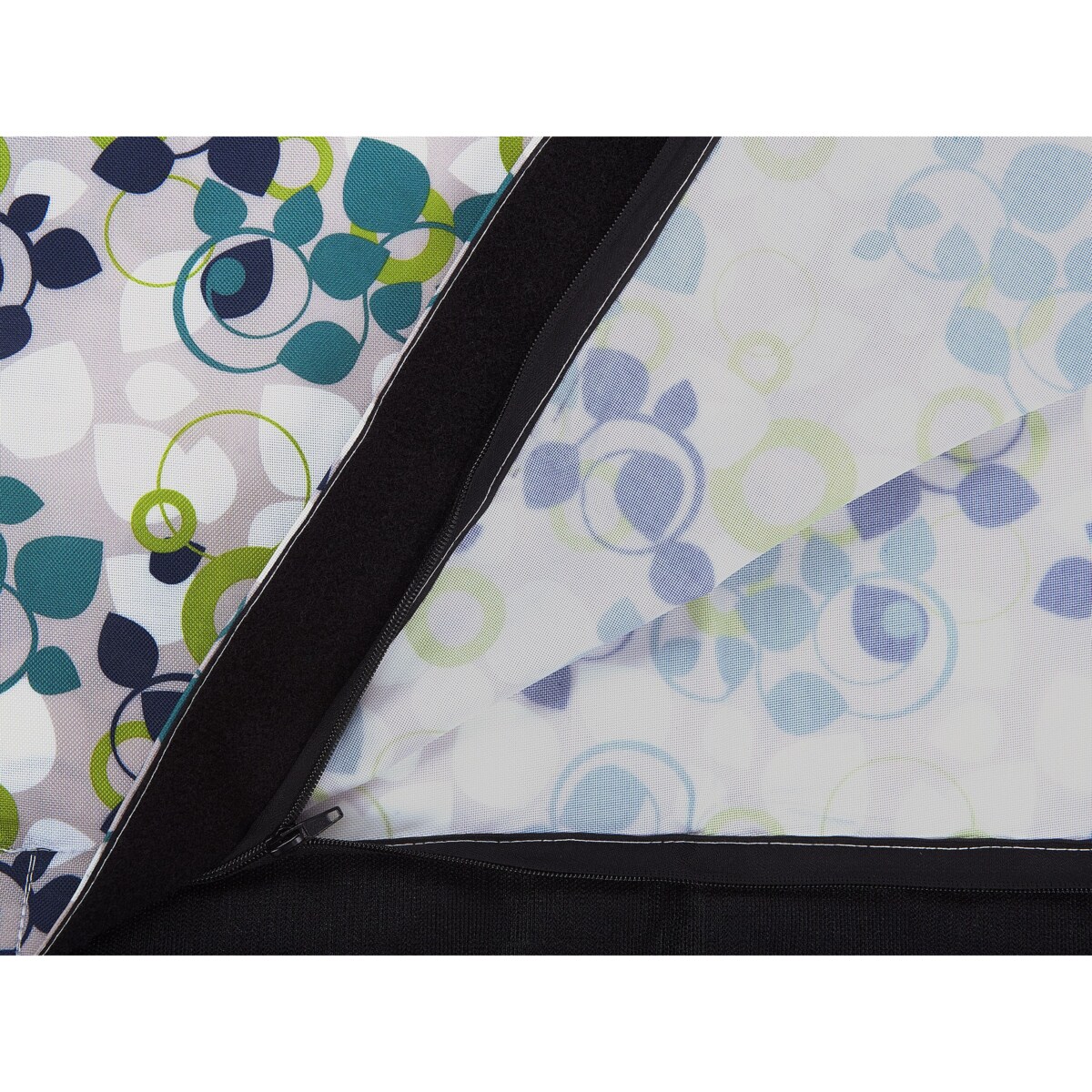 Pufa worek wzór 140 x 180 cm wielokolorowy