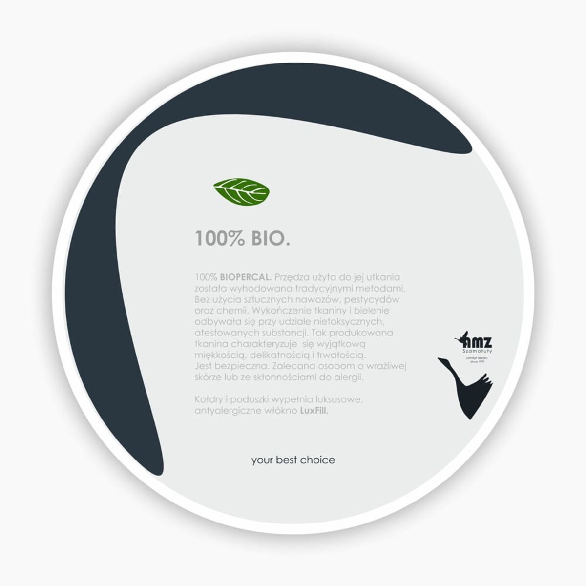 Kołdra Biopercal Letnia, 155/160 x 200 cm, AMZ