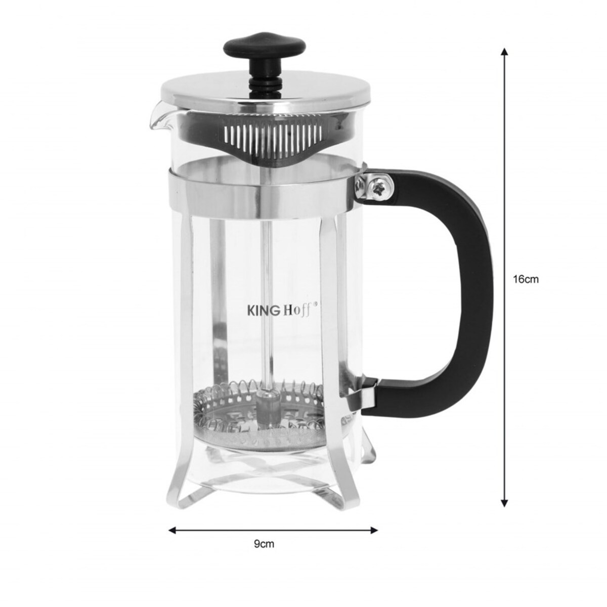 Kinghoff zaparzacz do herbaty French Press 350ml KH4836