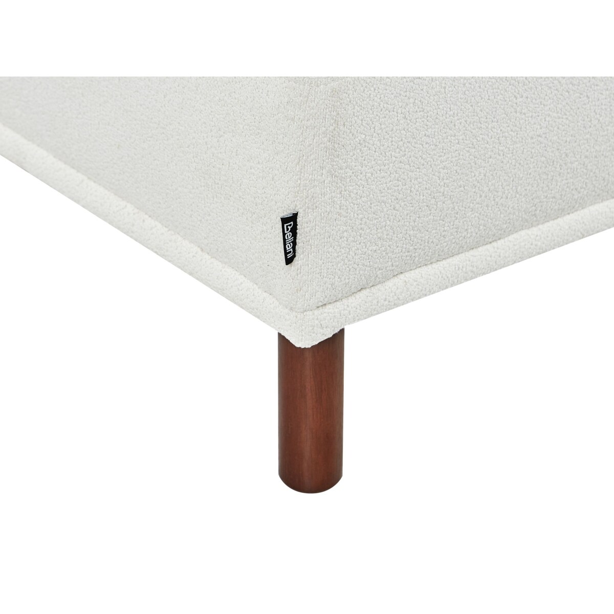 Otomana HOLT Boucle Biały