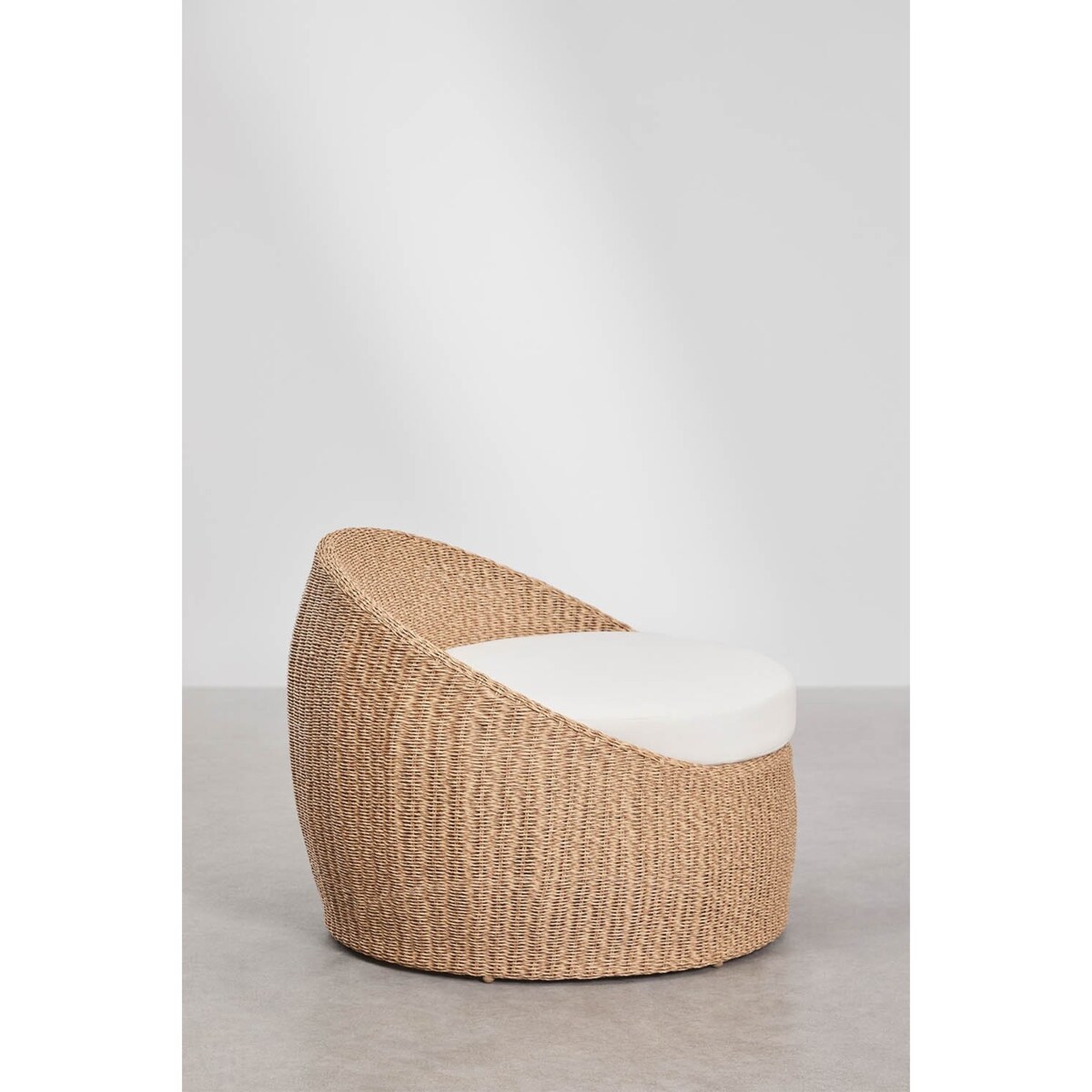 Zestaw ogrodowy: 2 fotele i stolik kawowy, drewno akacji i syntetyczny rattan, Clarnyx