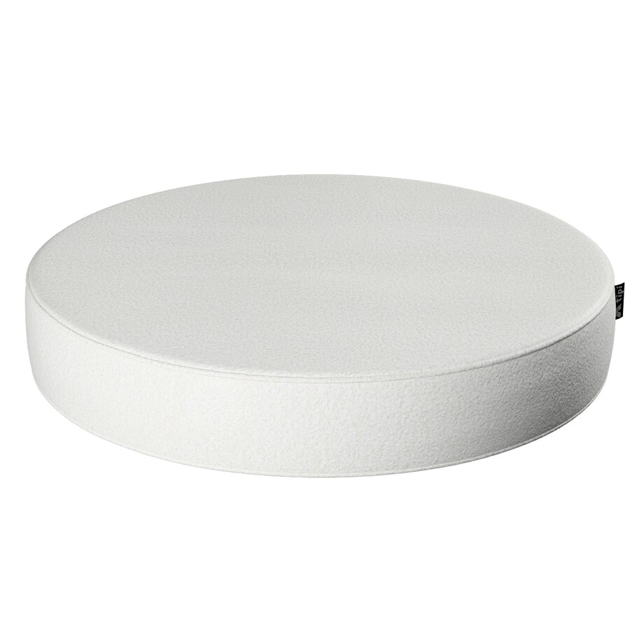 Puf Dot, biały, 60x10cm, Boucle