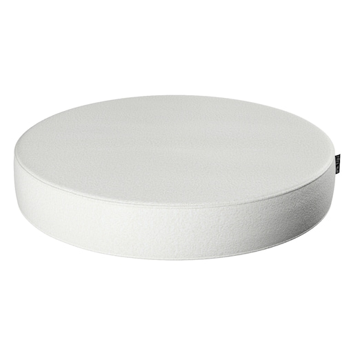 Puf Dot, biały, 60x10cm, Boucle