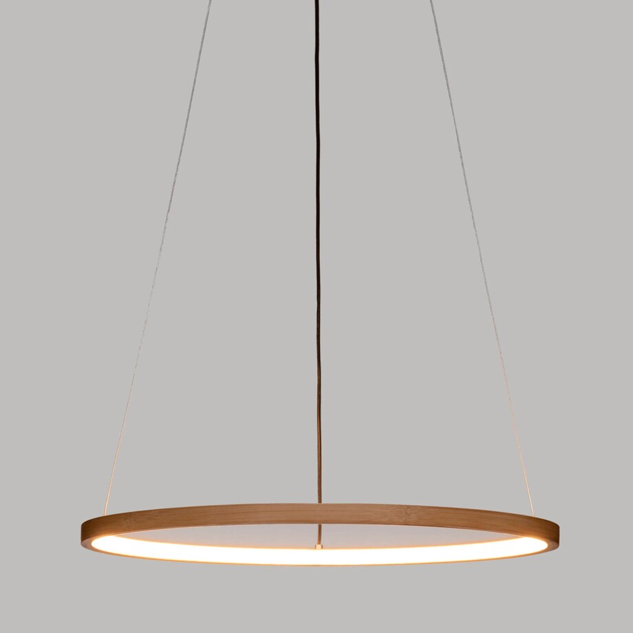 Lampa wisząca FINN, ring LED, Ø 50 cm