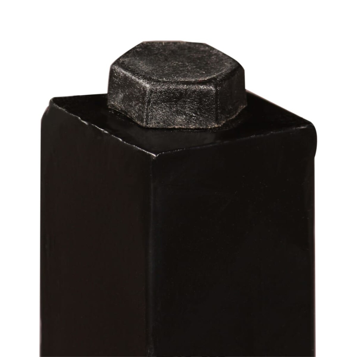 vidaXL Stolik barowy, lite drewno z odzysku, 60x60x107 cm