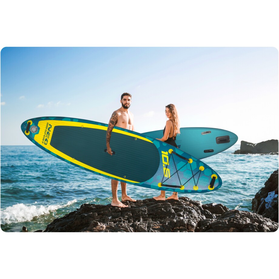 Deska SUP do pływania pompowana Paddle Aquasurf Neo-Sport 320cm ZESTAW
