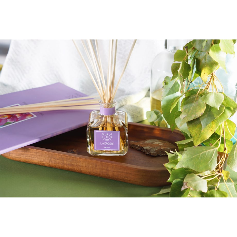 Dyfuzor zapachowy z patyczkami 200 ml, Zapach ORCHID, Lacrosse