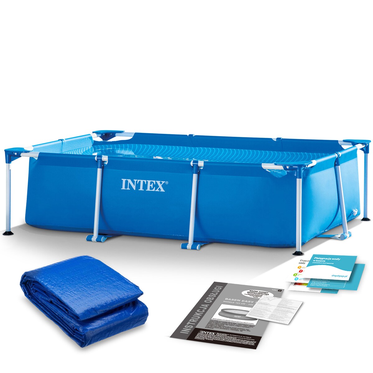 Basen ogrodowy stelażowy 220x150cm Intex 28270
