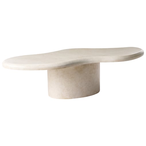 Stolik kawowy CONZA 57 cm 120 cm Beżowy
