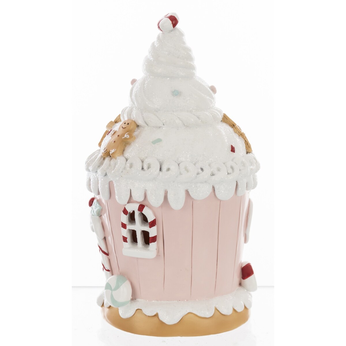 Figurka - domek MUFFIN LED 20,5x12 cm