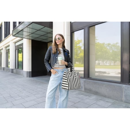 Torba DAILY SHOPPER, summerstripes black