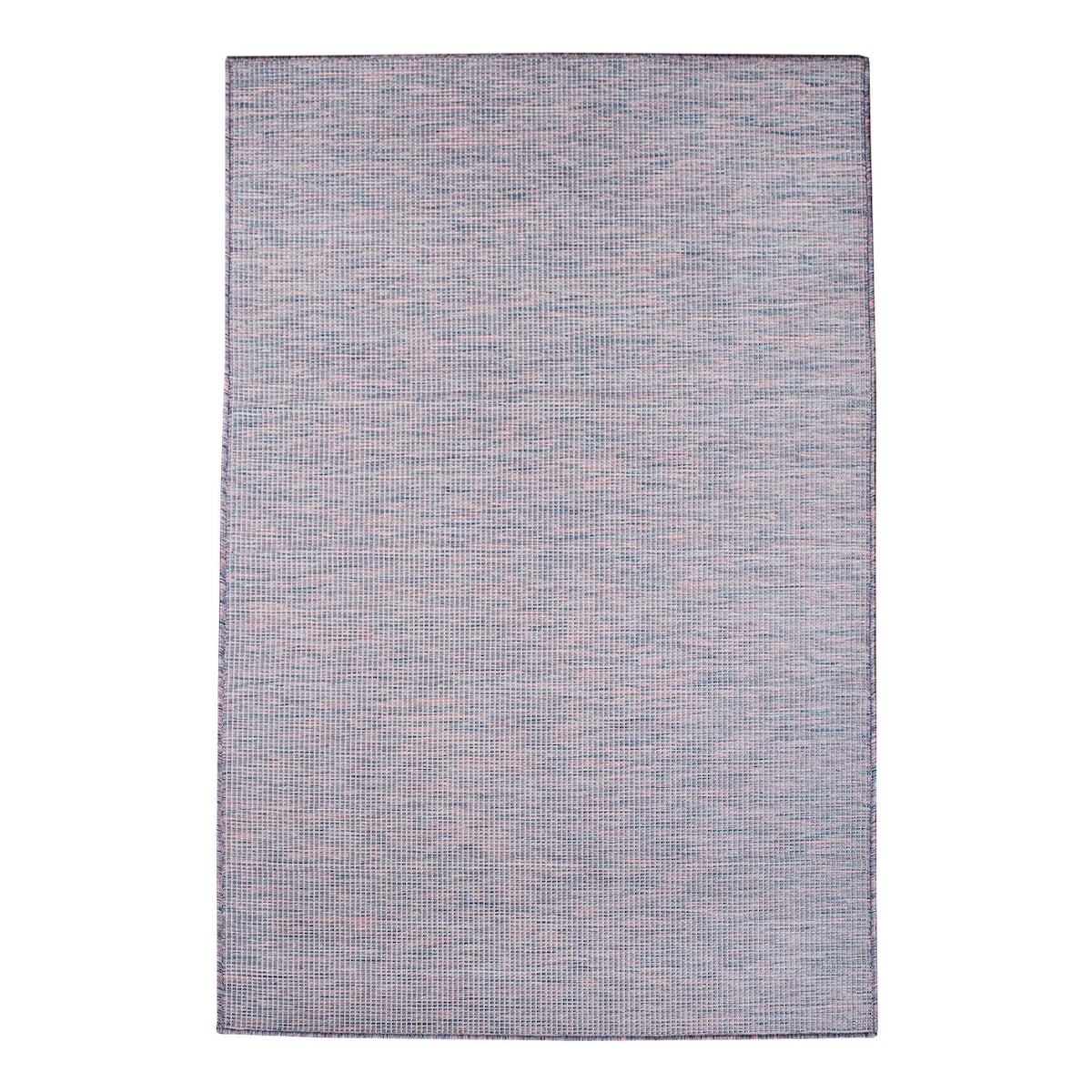 Dywan na zewnątrz i do wnętrz gładki Paloa 27780 Niebieski Róż 160x230