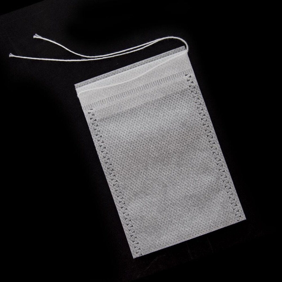 Torebki do Zaparzania Herbaty Ziół 50 szt Tekstylne Zaparzacze materiałowe