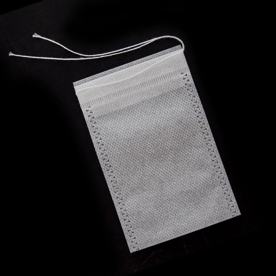 Torebki do Zaparzania Herbaty Ziół 50 szt Tekstylne Zaparzacze materiałowe