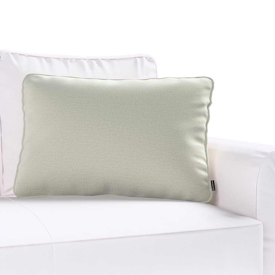 Poszewka Gabi na poduszkę prostokątna 60x40 pastelowo miętowy welwet