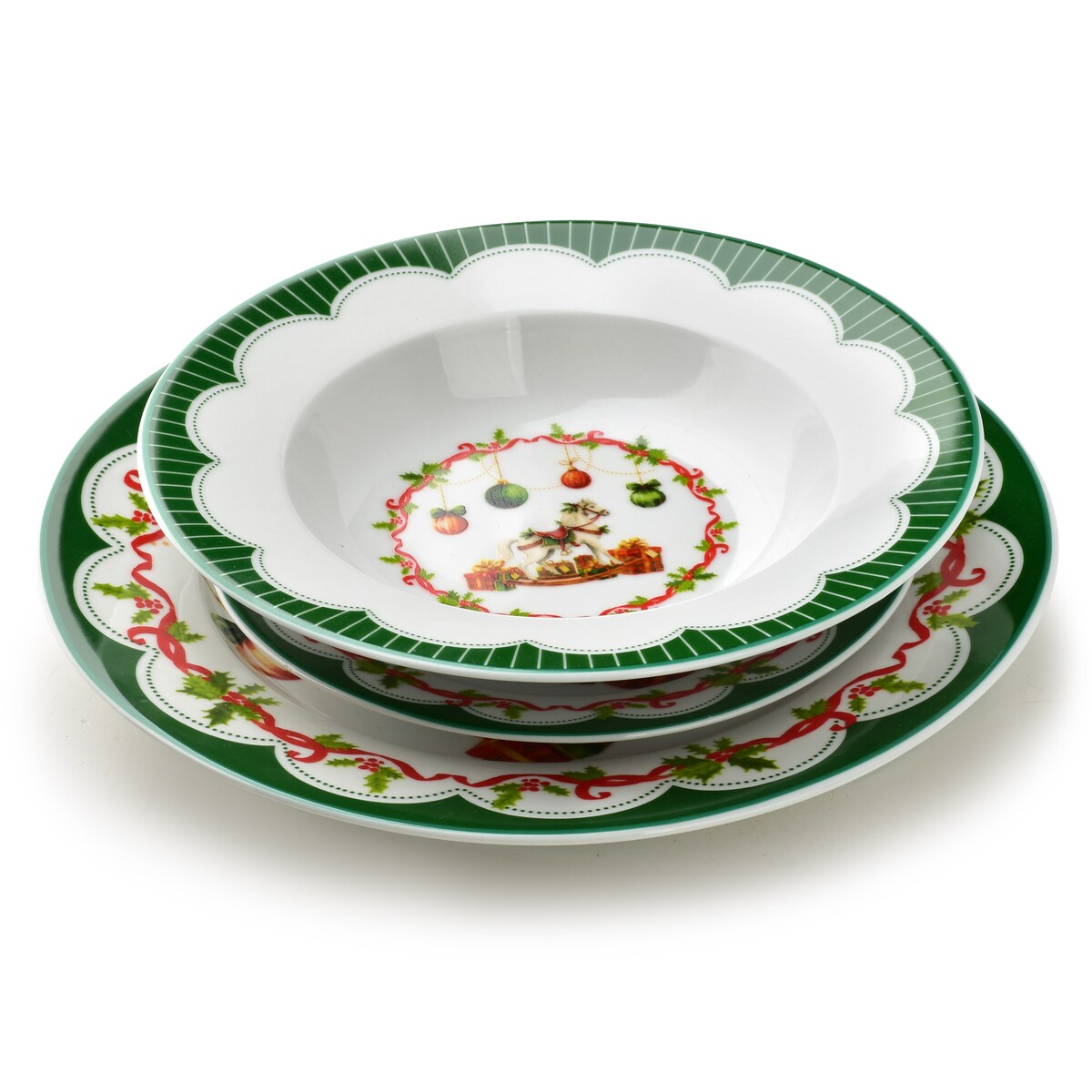 Komplet Talerzy Santa Lila