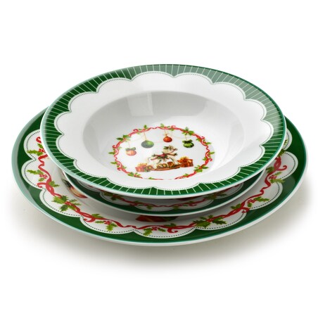 Komplet Talerzy Santa Lila