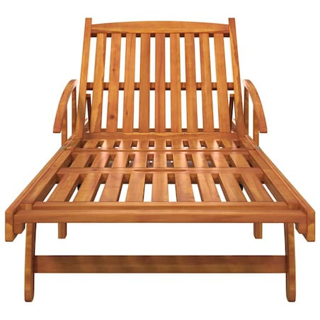 vidaXL Leżaki, 2 szt., lite drewno akacjowe