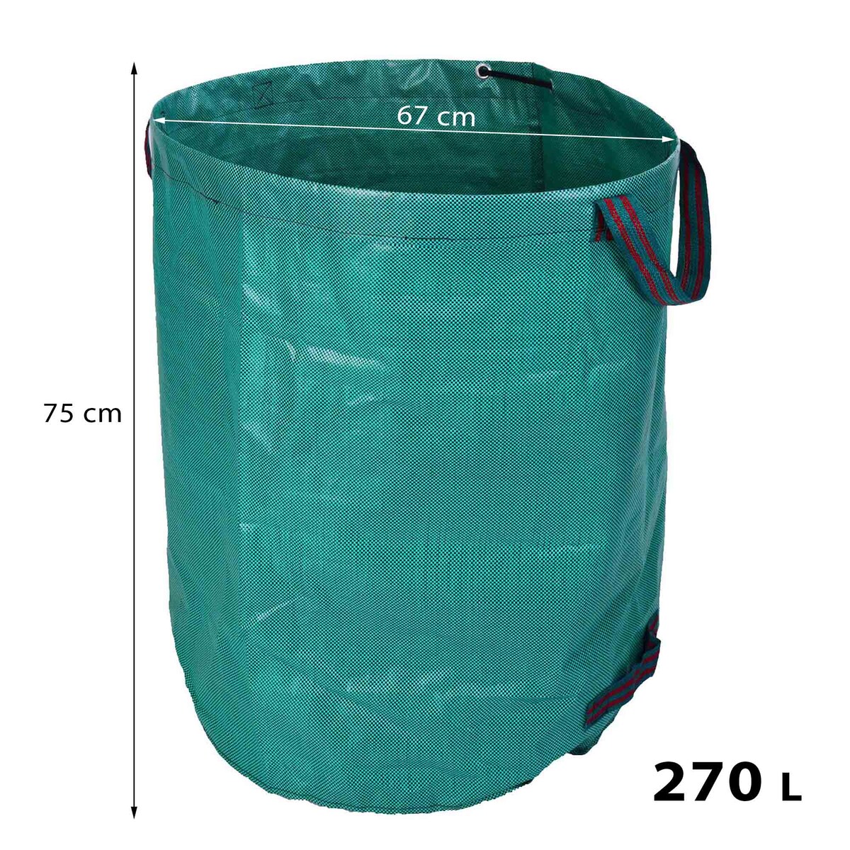 Worek ogrodowy na liście i odpady, 270 L