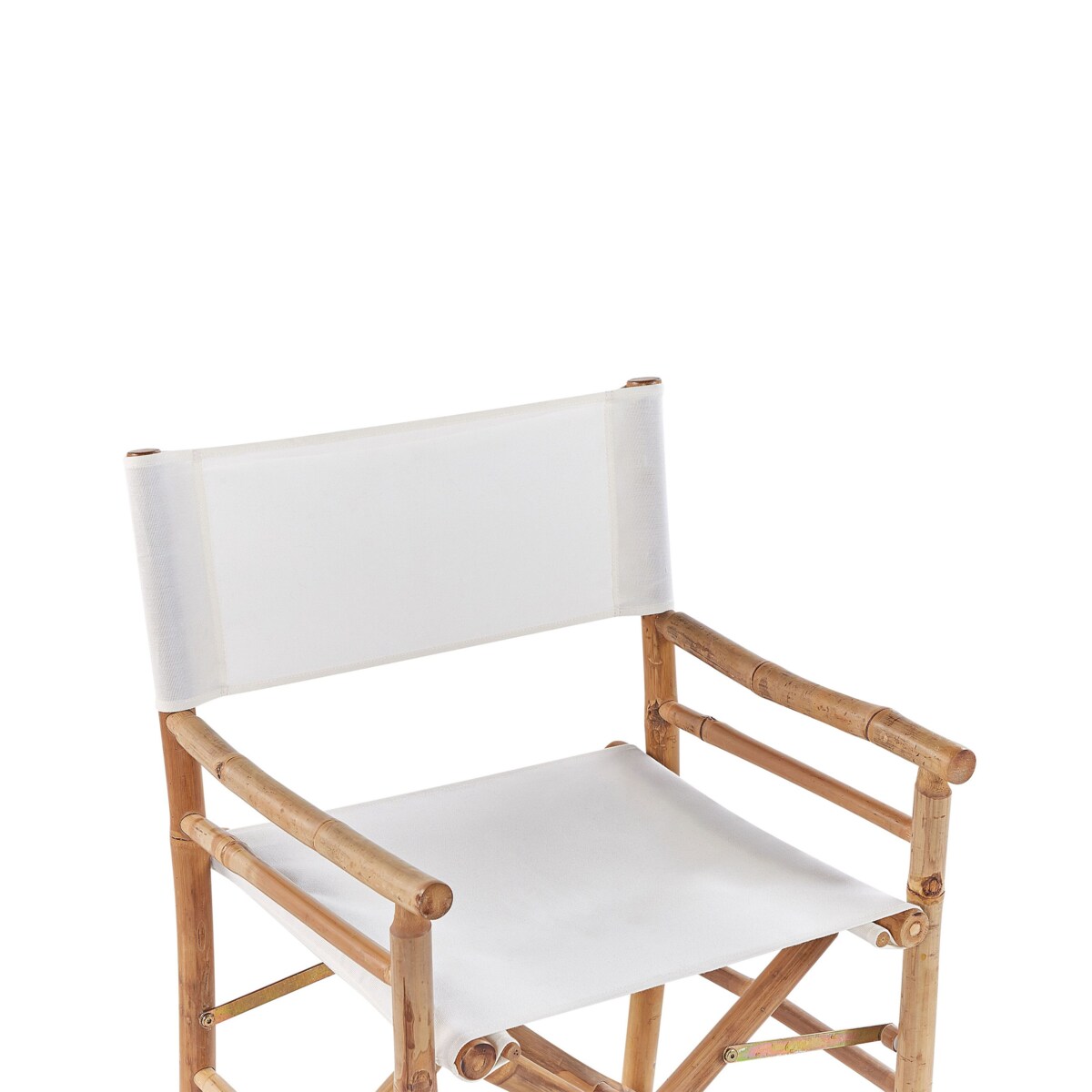 Zestaw 2 krzeseł bambusowy jasne drewno MOLISE