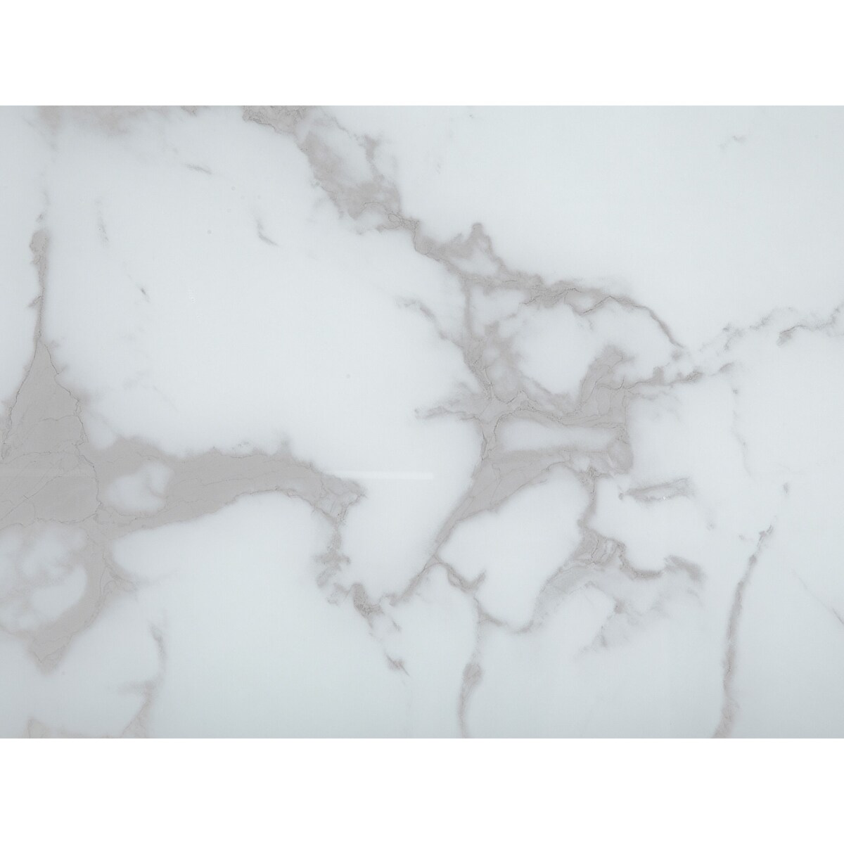 Stolik pomocniczy efekt marmuru biało-srebrny MERIDIAN II