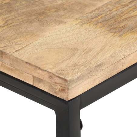vidaXL Stolik kawowy, 110x60x35 cm, lite drewno mango