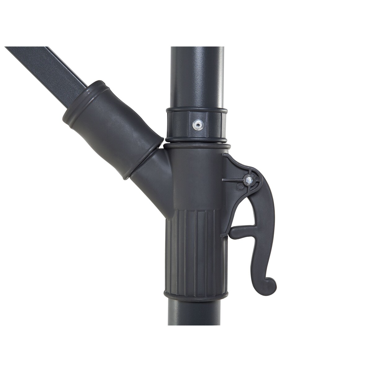 Parasol ogrodowy ⌀ 300 cm burgundowy RAVENNA