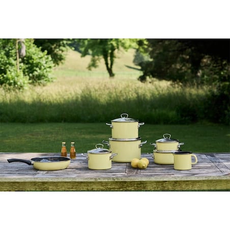 Riess zestaw garnków 5 części Lemon R0558002