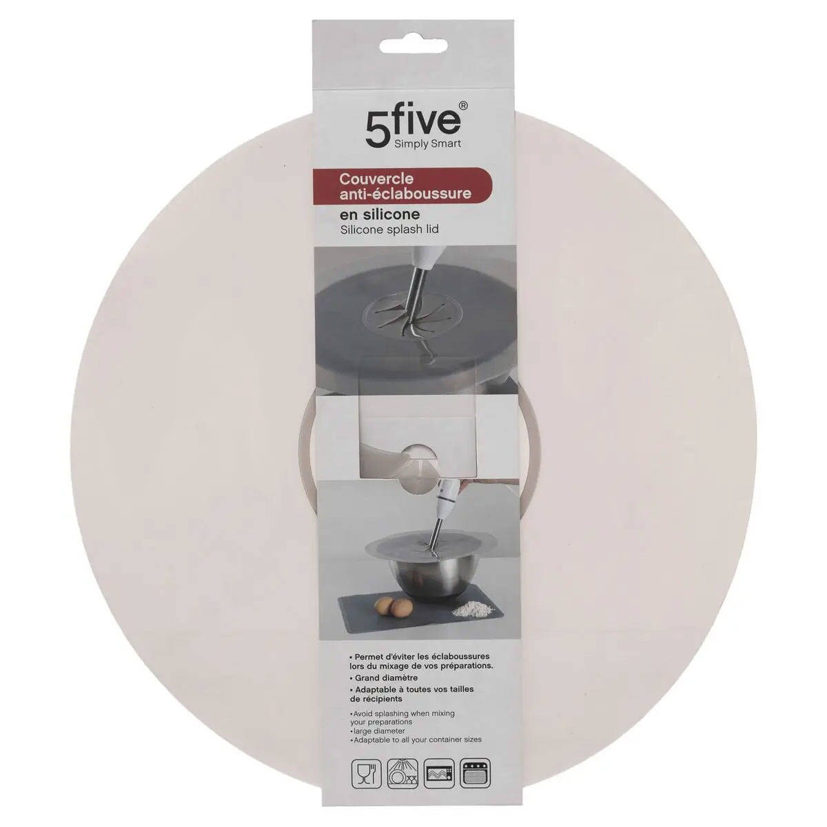 Pokrywka ochronna do miksowania, silikonowa, Ø 35 cm