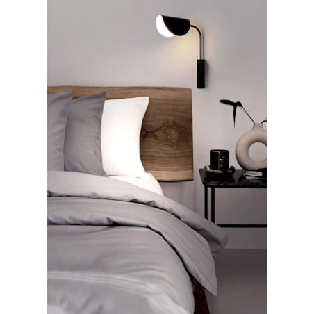 Kinkiet App1262-1W Czarny, Metal