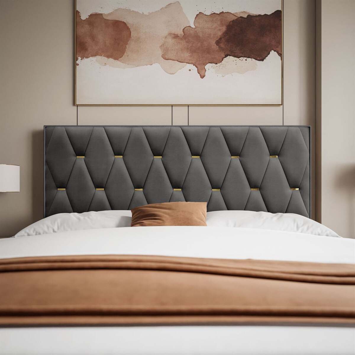 Łóżko kontynentalne IZOLDA z pojemnikiem na pościel, 180x200, RV 185, topper