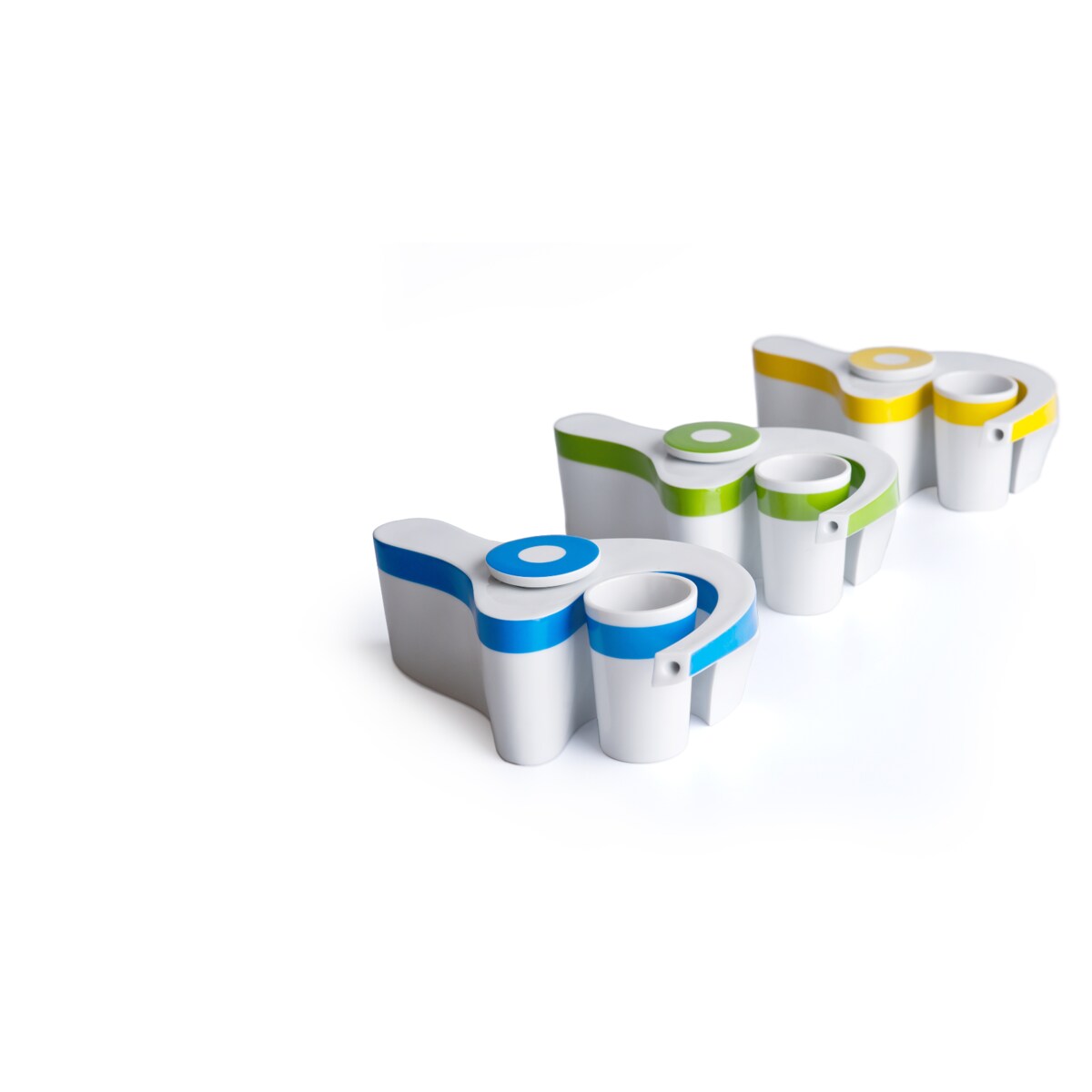 Zestaw do herbaty Ergo żółty CD08