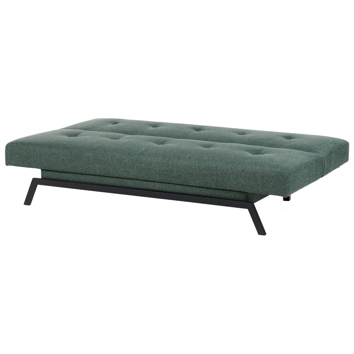 Sofa rozkładana zielona LEEDS