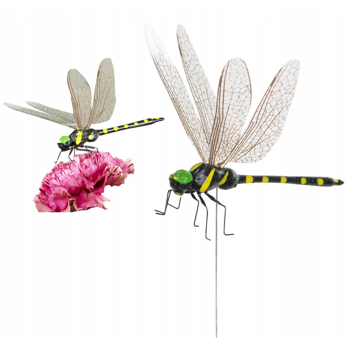 OZDOBA WAŻKA DO KWIATÓW DONICZKI stroików roślin owad dekoracja