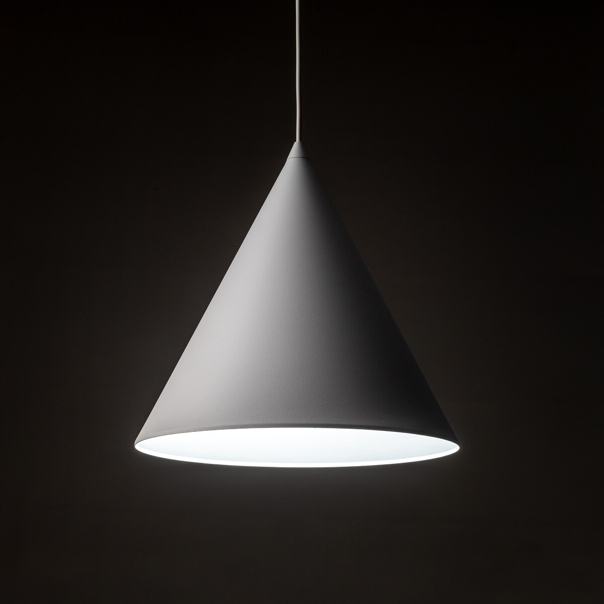 Lampa wisząca TK Lighting CONO WHITE 10009 biała E27 regulowana do salonu kuchni jadalni