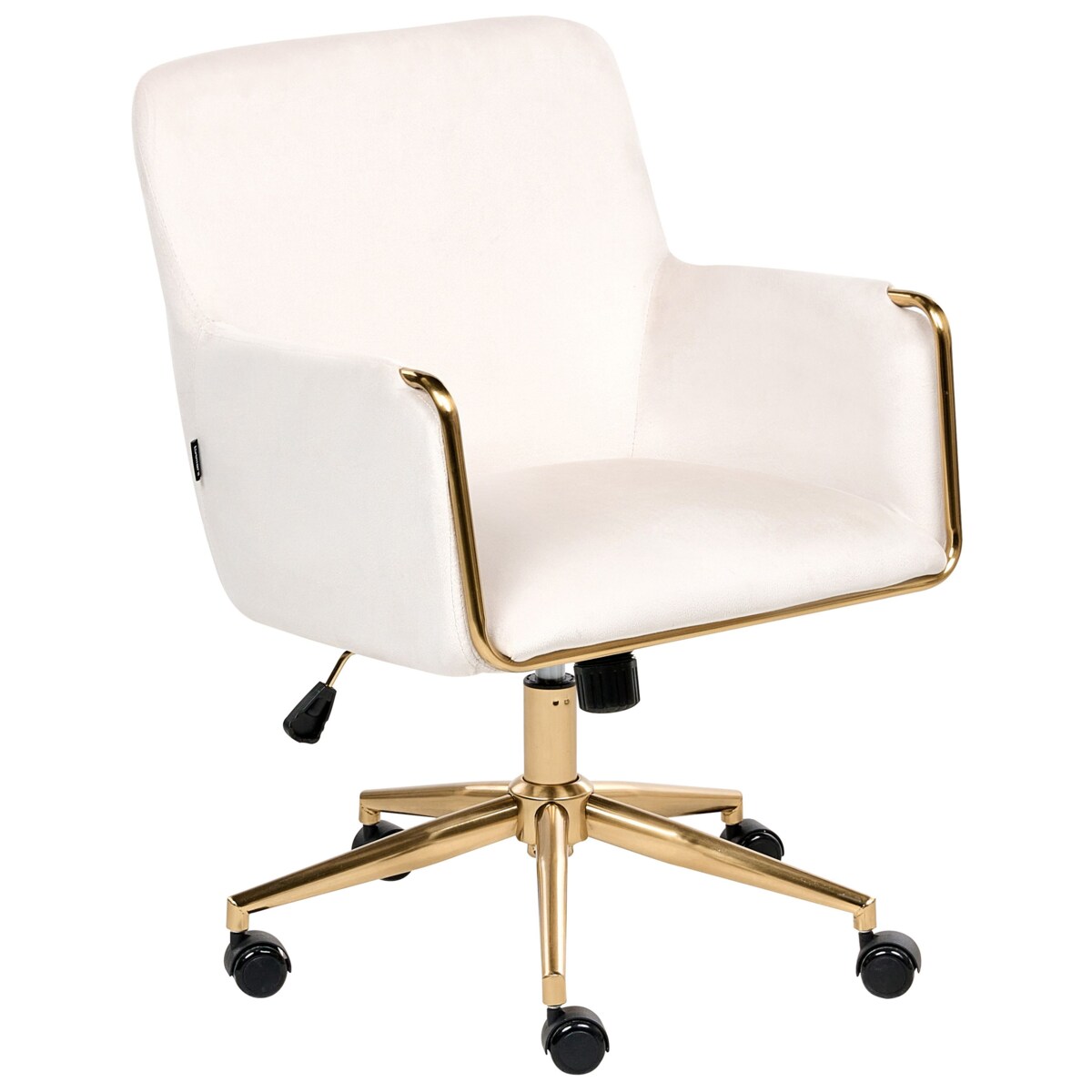 Krzesło obrotowe ALTONA Welur Złamana biel