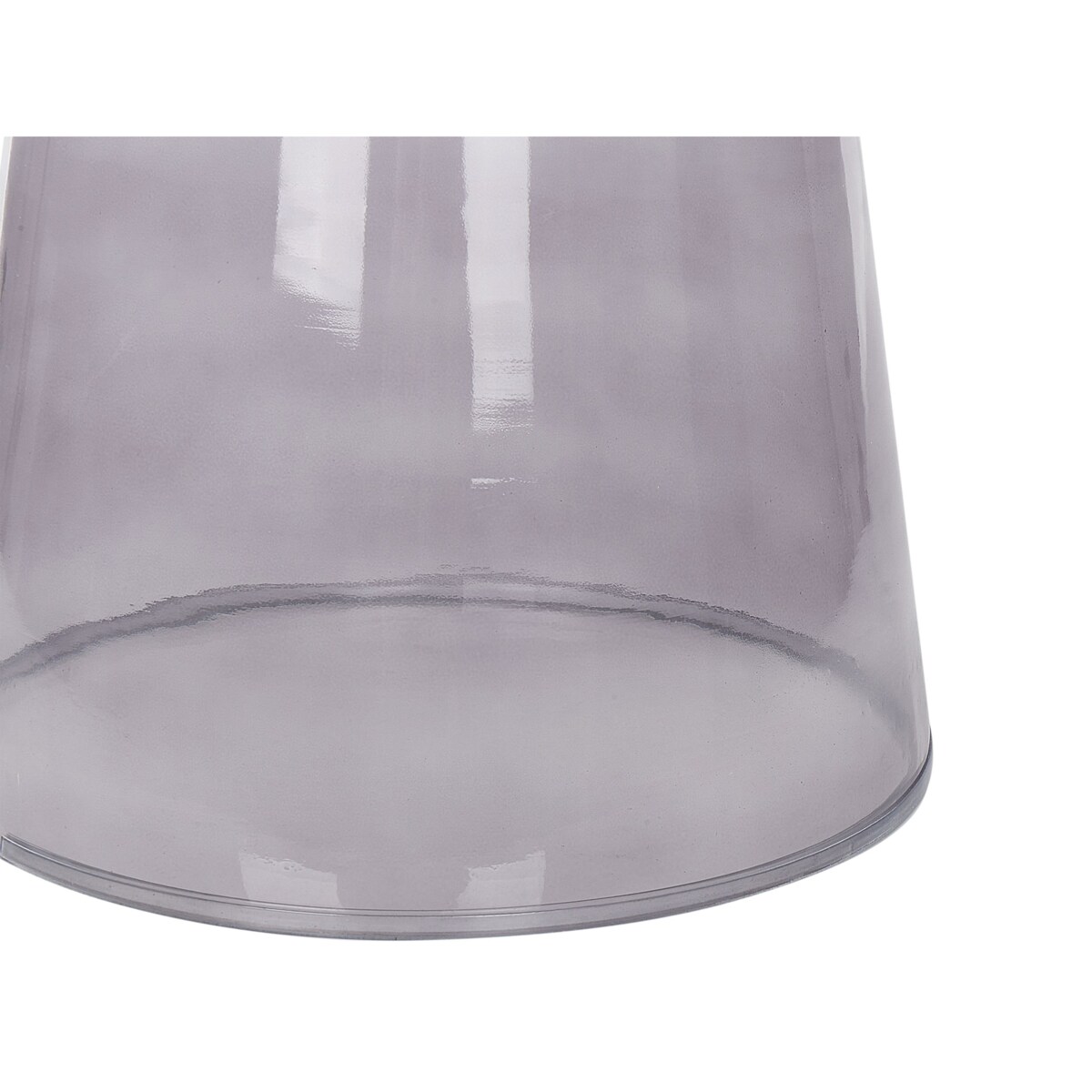 Stolik pomocniczy CALDERA Szkło Szary