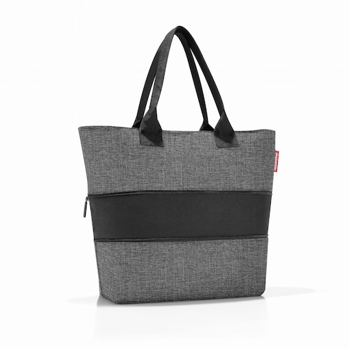 Torba shopper e1 twist silver - 18 l