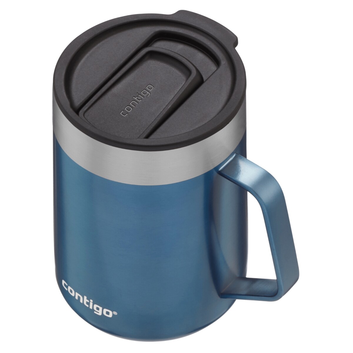 Kubek termiczny z uchem Contigo Streeterville 420 ml - Niebieski