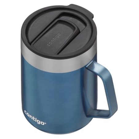Kubek termiczny z uchem Contigo Streeterville 420 ml - Niebieski