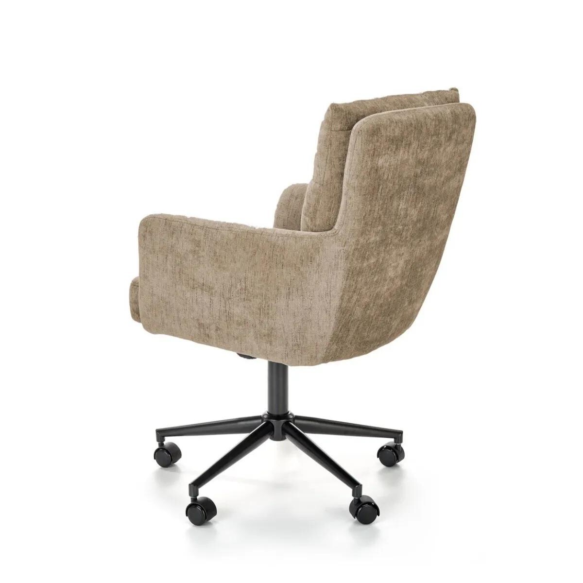 Fotel biurowy FLORES jasnobrązowy