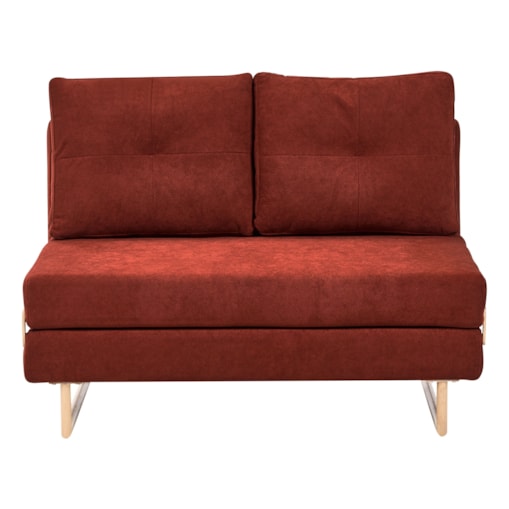 Sofa rozkładana dla 2 osób JERSLEV Czerwony