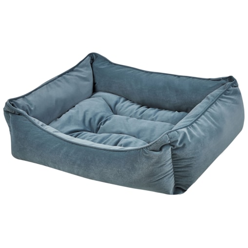 Legowisko IZMIR Welur Niebieski