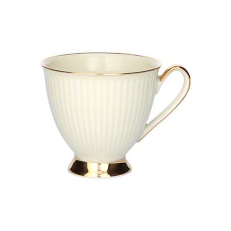 Filiżanka 250 ml ze spodkiem Dalia Kwarc GZ02