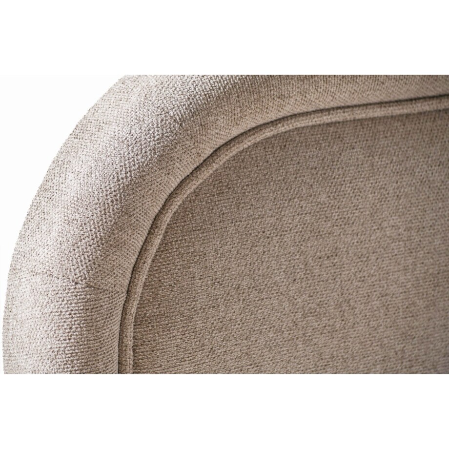 Łóżko Minima (200x200) w tkaninie Brooklyn Camel