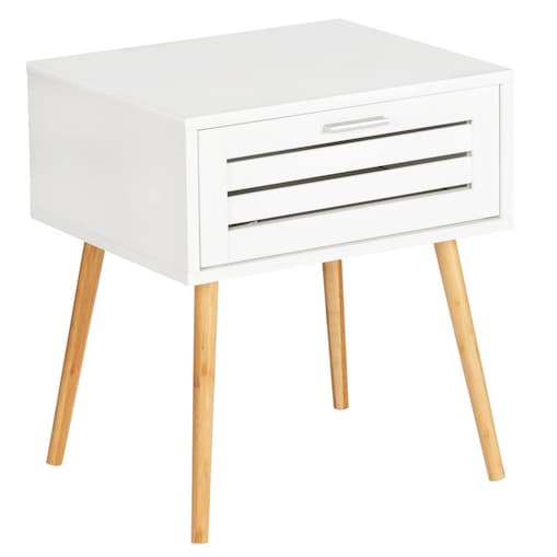 Mini komoda, stolik pomocniczy z szufladą FINJA, bambusowy, WENKO