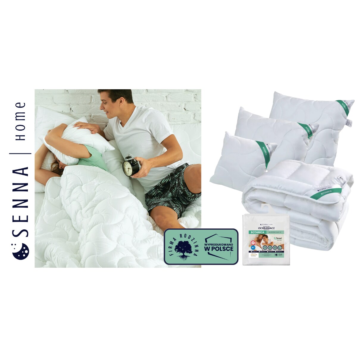 Kołdra letnia 200x220 BOTANICA Senna Home